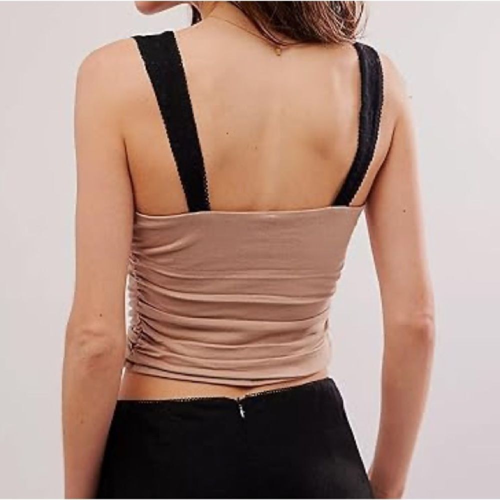 Free People 2 Tone Tank | Large | Roman Plaster Combo - Picture 3 of 11